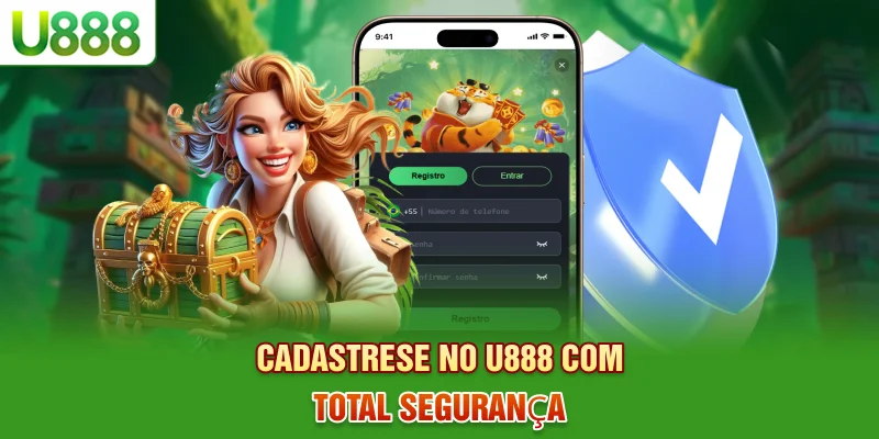 Registrar-se no U888 com total segurança Registrar-se no U888 com total segurança